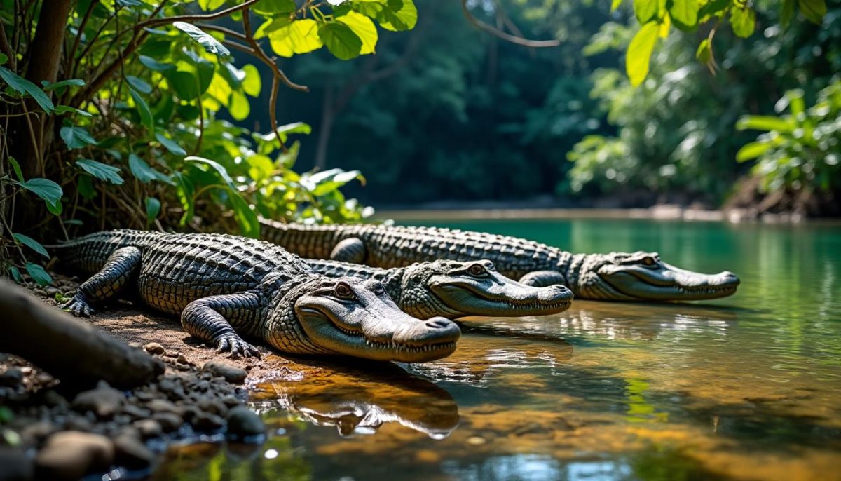 découvrez le fleuve tarcoles au costa rica, célèbre pour ses crocodiles impressionnants et l’observation de la faune locale. vivez une aventure inoubliable au cœur de la nature sauvage costaricienne.